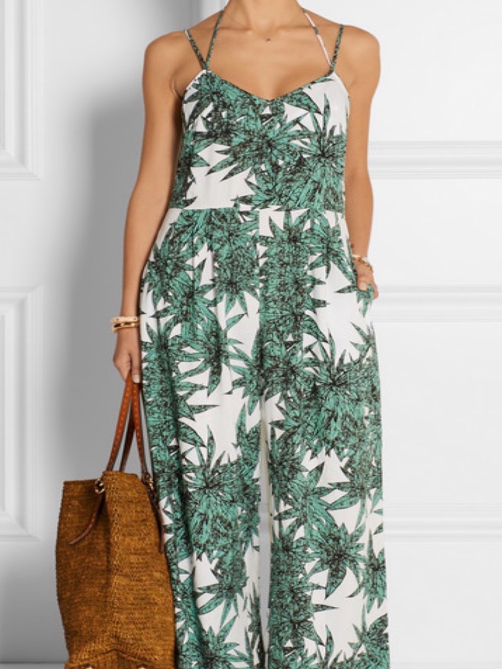 Mara Hoffman Harvest Printed Voile Jumpsuit